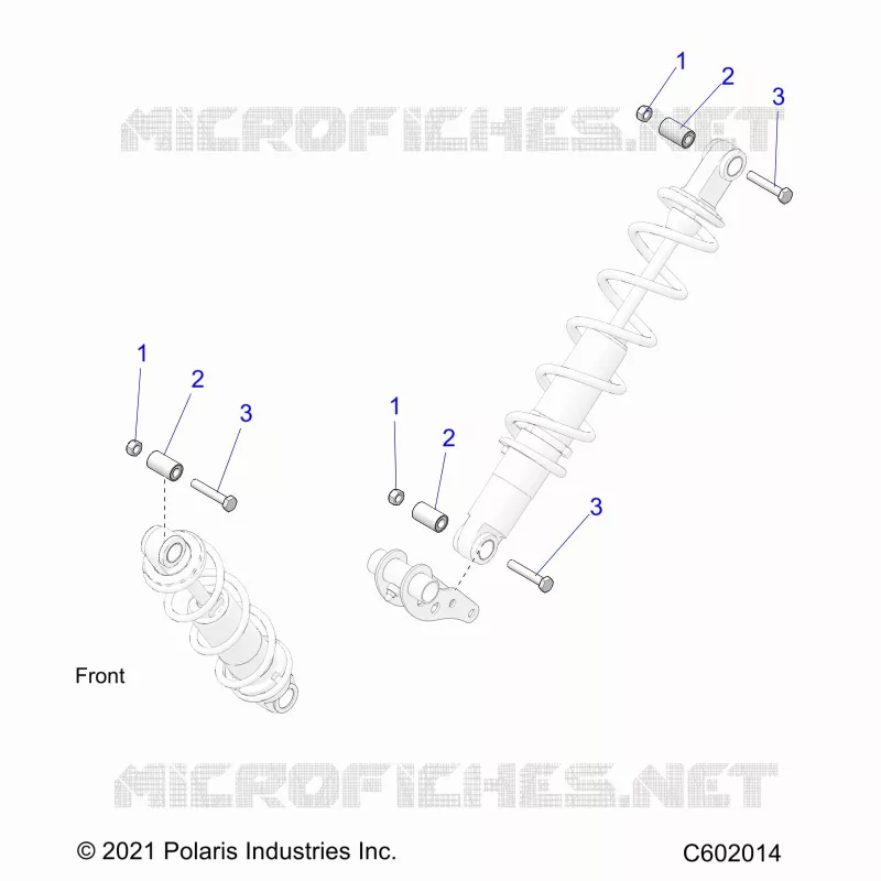 SUSPENSION, SUPPORT AMORTISSEUR , REAR SUSP.