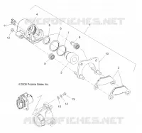 BRAKES, ETRIER DE FREIN ARRIERES