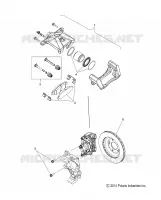 BRAKES, ETRIER DE FREIN AVANT