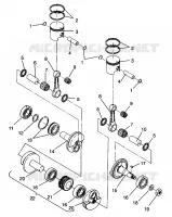 PISTON ET VILEBREQUIN CLASSIC 0963865 (4935383538C009)