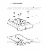 MOTEUR, COUVERCLE SOUPAPE