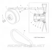 SYSTÈME DE TRANSMISSION, SECONDARY CLUTCH