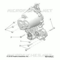SYSTÃˆME DE TRANSMISSION, GEARCASE MOUNTING