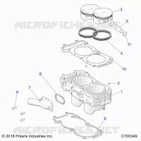 CYLINDRE AND PISTON