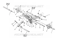 BRAS DE SUSPENSION AVANT LITE GT 0963133 AND EUROPEAN LITE GT E963133 (4933083308B009)