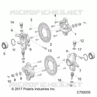 SUSPENSION AVANT HUB
