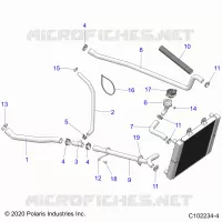 ENGINE, SYSTÃˆME DE REFROIDISSEMENT, HOSES