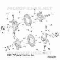SUSPENSION AVANT HUB