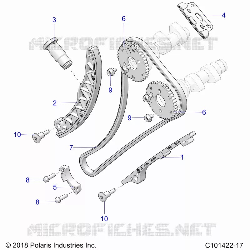 CHAINE DE DISTRIBUTION AND SPROCKET