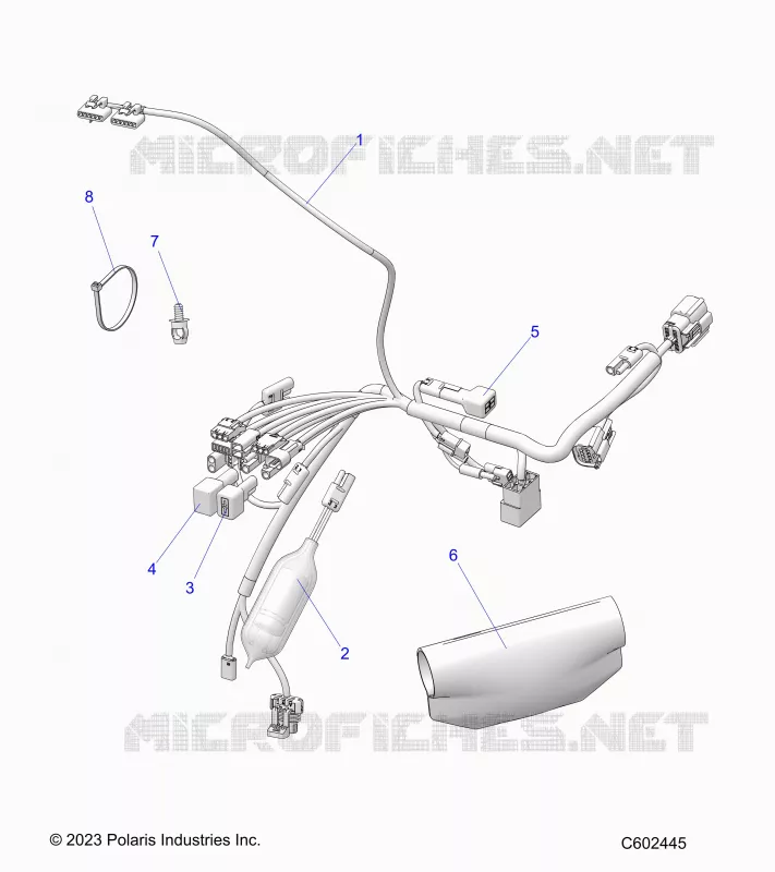 ELECTRICITE, HARNESS, MAIN WIRE