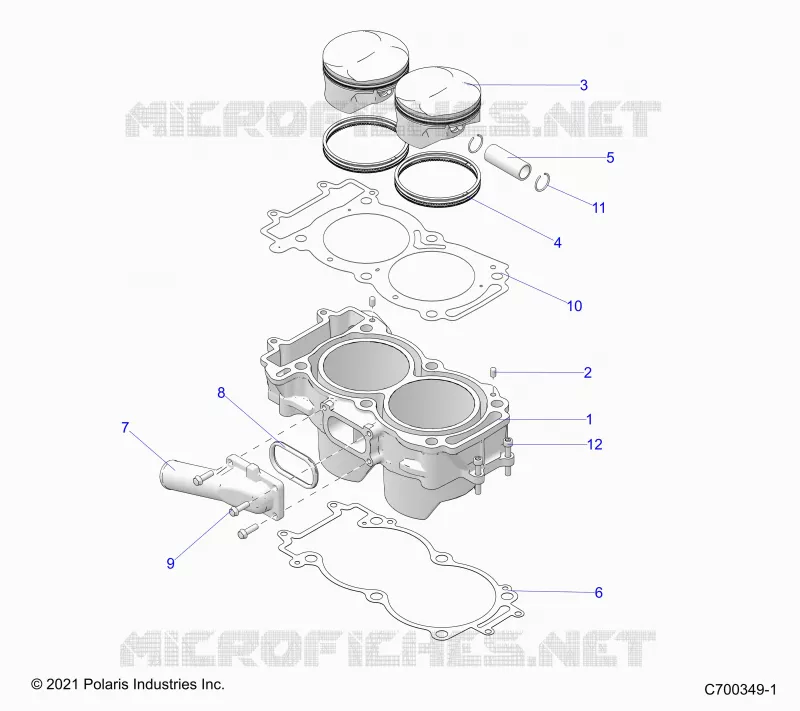 CYLINDRE AND PISTON