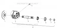 TENDEUR AVANT XPLORER 400L W969140 (4935983598B003)