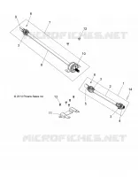 DRIVE TRAIN, FRONT ARBRE DE TRANSMISSION
