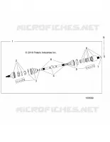 DRIVE TRAIN, TRANSMISSION ARRIERE SHAFT