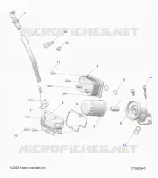 ENGINE, JAUGE ET FILTRE A HUILE