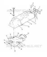 SIEGE/RESERVOIR ASSEMBLY 650 (4921312131003A)