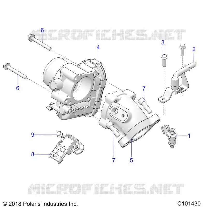 CORPS DE PAPILLON AND FUEL RAIL