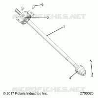 SYSTÃˆME DE TRANSMISSION, FRONT PROP SHAFT