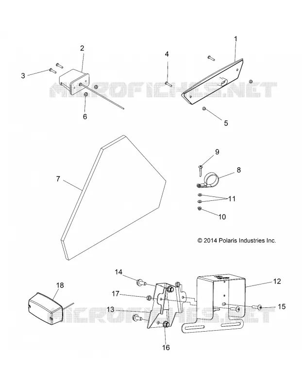 ELECTRICITE, TAILLAMP AND REVERSE LAMP