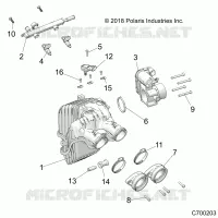 ENGINE, INTAKE AND CORPS DE PAPILON