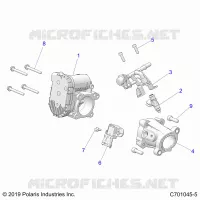 ENGINE, CORPS DE PAPILON AND FUEL RAIL