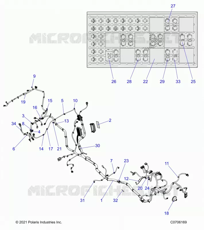 ELECTRICITE, WIRE HARNESS
