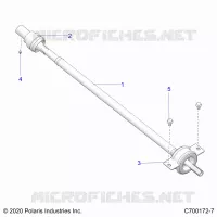 SYSTÃˆME DE TRANSMISSION, REAR PROP SHAFT