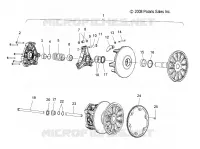 SYSTÈME DE TRANSMISSION, PRIMARY CLUTCH