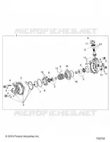 SYSTEME DE TRANSMISSION, FRONT GEARCASE (FROM 9/5/2019)