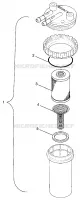 SEPARATEUR CARBURANT / EAU SLTX B974590 and INTL. SLTX I974590 (4941214121C007)