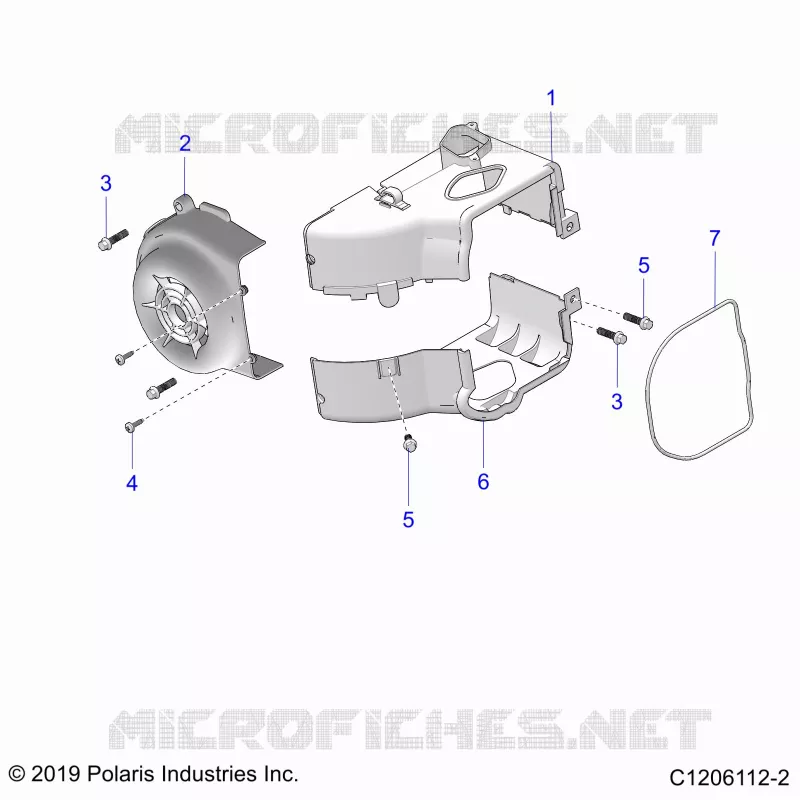 ENGINE, FAN COVER AND CARROSSERIE ET BOITE A GANTS