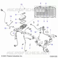 ELECTRICITE, WIRE HARNESS AND FUSES