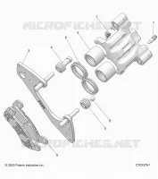 FREIN AVANT CALIPER