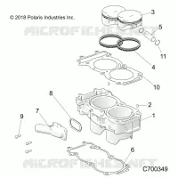 CYLINDRE AND PISTON