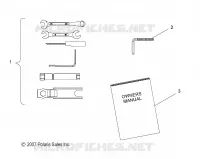 OUTILS and MANUEL DU PROPRIETAIRE