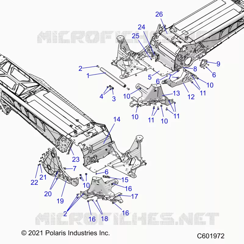 CHASSIS, BULKHEAD ASM.