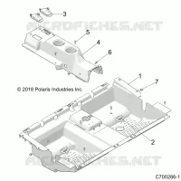 PLANCHER, REAR