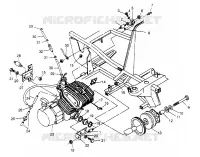 SUPPORT MOTEUR 6x6 300 W948730 (4926792679A009)