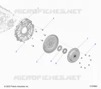 ENGINE, TRANSMISSION ADAPTOR AND FLEX PLATE