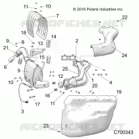 ENGINE, ECHAPPEMENT