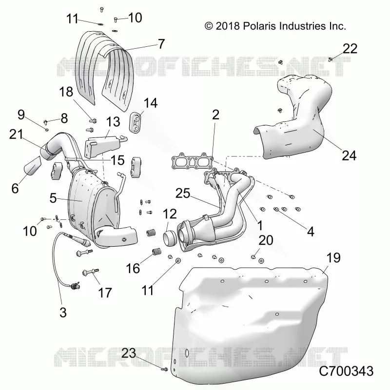 ENGINE, ECHAPPEMENT