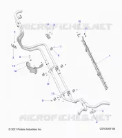 REFROIDISSEMENT, HOSE MOUNTING