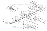FIXATION RAIL (SUSPENSION) 700 XC 0981766 and  EUROPEAN 700 XC E981766 (4944154415B011)