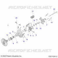 SYSTÃˆME DE TRANSMISSION, PRIMARY CLUTCH