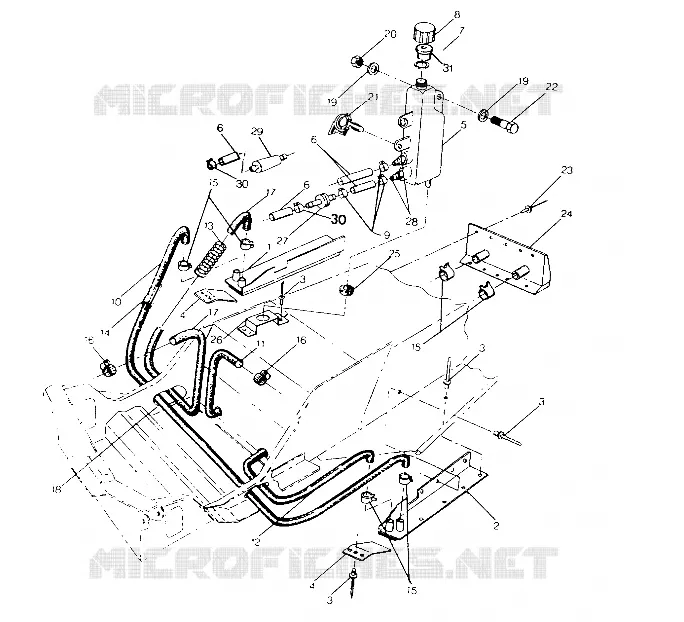 SYSTÈME DE REFROIDISSEMENT  500 SP/500 SKS (4921262126037A)