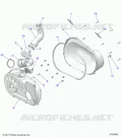 SYSTÃˆME DE TRANSMISSION, CLUTCH COVER AND DUCTING