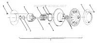EMBRAYAGE DE TRANSMISSION SPORT, TRAIL, 400 AND 600 (4912701270010A)