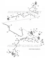 BRAKES, BRAKE LINES AND MAITRE CYLINDRE