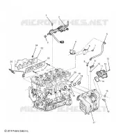 ENGINE, COLLECTEURS, AND FUEL RELATED PARTS