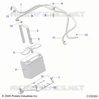 ELECTRICITE, BATTERY